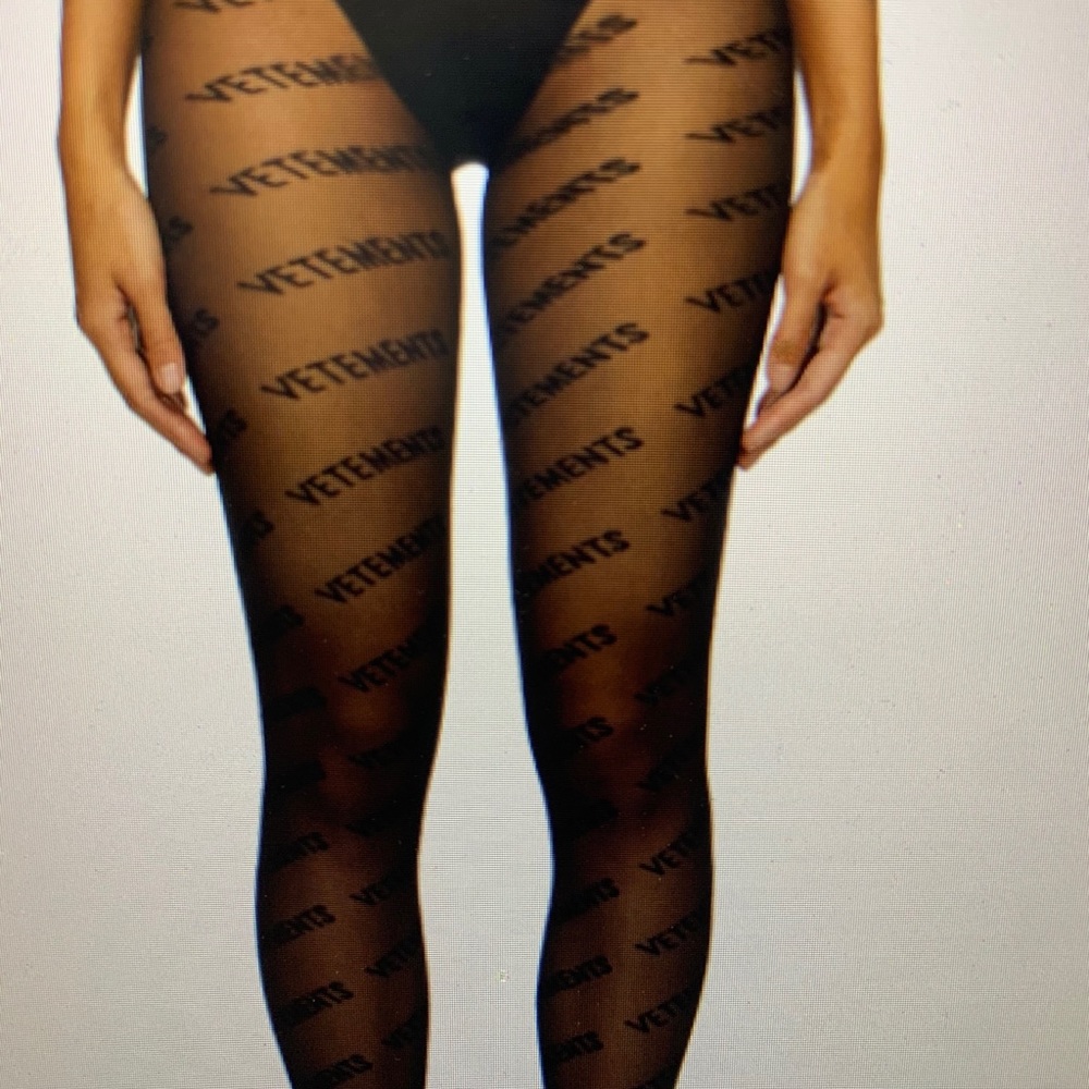 Vetements Logo Tights